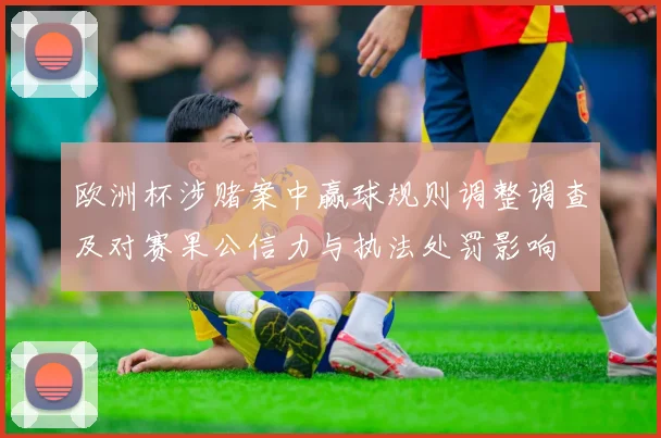 欧洲杯涉赌案中赢球规则调整调查及对赛果公信力与执法处罚影响